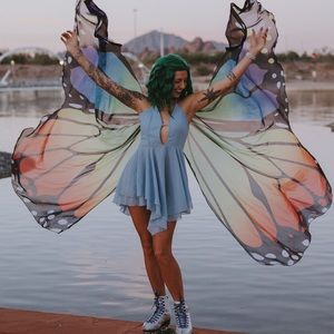 Blue fairy dress